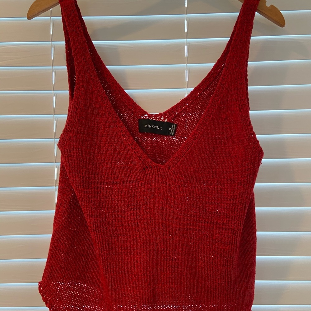 MinkPink Sweater Knit Tank